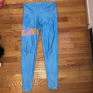 Teeki warrior woman yoga leggings, medium